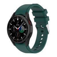 eses Silikónový remienok pre Samsung Galaxy Watch 4, 5, 6 - Zelený, 20 mm