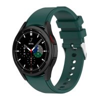 eses Silikónový remienok pre Samsung Galaxy Watch 4, 5, 6, 7 - Zelený, 20 mm