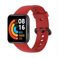 eses Silikónový remienok pre Xiaomi Redmi Watch 2 - Červený