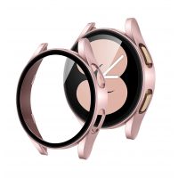 Ochranný kryt pre Samsung Galaxy Watch 4 - Lesklý ružový, 40 mm
