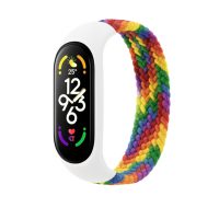 eses Nylonový remienok so silikónovým lôžkom pre Xiaomi Smart Band 7 - Farebný