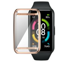 Ochranný kryt pre Huawei Band 6, 7 a Honor Band 6 - Ružovo zlatý