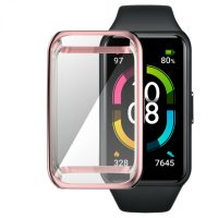 Ochranný kryt pre Huawei Band 6, 7 a Honor Band 6 - Ružový