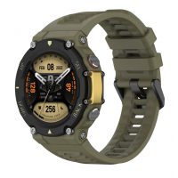 eses Silikónový remienok pre Xiaomi Amazfit T-Rex 2 - Khaki