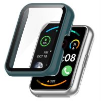 Ochranný kryt pro Huawei Watch Fit 2 - Tmavě zelený