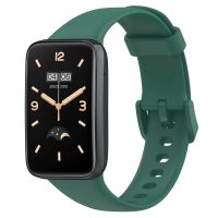eses Silikónový remienok pre Xiaomi Mi Band 7 Pro - Tmavo zelený