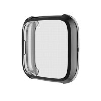Silikónový kryt pre Fitbit Versa 4 - Čierny