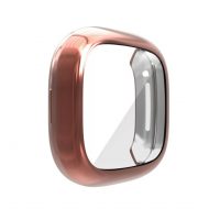 Silikónový kryt pre Fitbit Versa - Ružovo zlatý