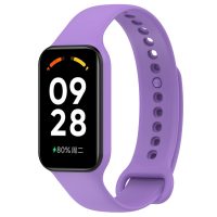 eses Silikónový remienok pre Redmi Smart Band 2 GL a Smart Band 8 Active - Fialový