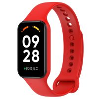 eses Silikónový remienok pre Redmi Smart Band 2 GL a Smart Band 8 Active - Červený