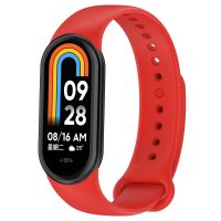 eses Silikónový remienok pre Xiaomi Mi Band 8 a 9 - Červený