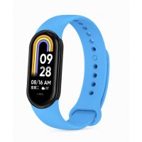 eses Silikónový remienok pre Xiaomi Smart Band 8, 9 a 10 - Svetlo modrý