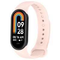 eses Silikónový remienok pre Xiaomi Mi Band 8 - Svetlo ružový