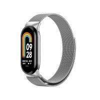 eses Milánsky ťah pre Xiaomi Mi Band 8 a 9 - Strieborný