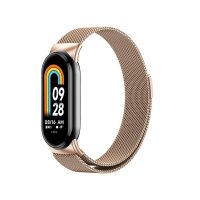 eses Milánsky ťah pre Xiaomi Mi Band 8 a 9 - Ružovo zlatý