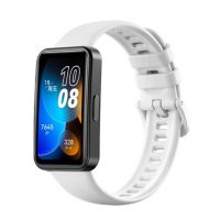 eses Silikónový remienok pre Huawei Band 8, 9 - Biely
