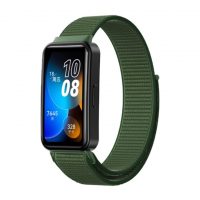 eses Nylonový řemínek pro Huawei Band 8 - Tmavě zelený