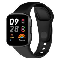 eses Silikónový remienok pre Xiaomi Redmi Watch 3 - Čierny