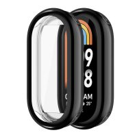 Silikónový kryt pre Xiaomi Mi band 8 - Čierny