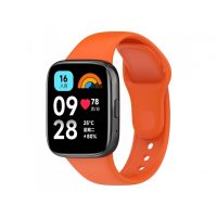 eses Silikónový remienok pre Xiaomi Redmi Watch 3 Active - Oranžový