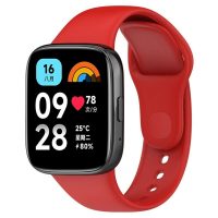 eses Silikonový řemínek pro Xiaomi Redmi Watch 3 Active - Červený