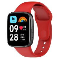 eses Silikónový remienok pre Xiaomi Redmi Watch 3 Active - Červený