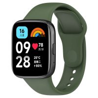 eses Silikónový remienok pre Xiaomi Redmi Watch 3 Active - Tmavo zelený