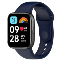 eses Silikónový remienok pre Xiaomi Redmi Watch 3 Active - Tmavo modrý