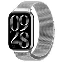 eses Milánsky ťah pre Xiaomi Redmi Watch 4, Smart Band 8 Pro a 9 Pro - Strieborný
