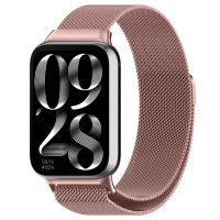 eses Milánsky ťah pre Xiaomi Redmi Watch 4, Smart Band 8 Pro a 9 Pro - Ružový