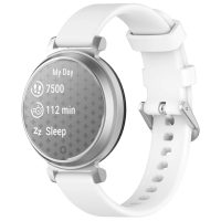 eses Silikónový remienok pre Garmin Lily 2 a Garmin Lily 2 Active - Biely, 14 mm