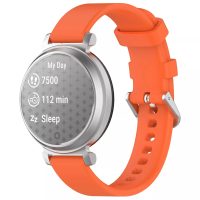 eses Silikónový remienok pre Garmin Lily 2 a Garmin Lily 2 - Oranžový, 14 mm