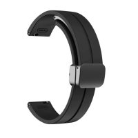 eses Silikónový remienok s magnetickou prackou pre Garmin Lily 2 a Garmin Lily 2 Active - Čierny, 14 mm