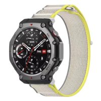 eses Nylonový remienok pre Xiaomi Amazfit T-Rex 3 - Žlto šedý
