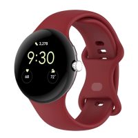 eses Silikónový remienok pre Google Pixel Watch 3, 45 mm, veľkosť L- Červený