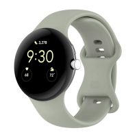 eses Silikónový remienok pre Google Pixel Watch 3, 45 mm, veľkosť L- Svetlo zelený