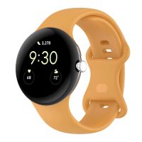 eses Silikónový remienok pre Google Pixel Watch 3, 45 mm, veľkosť L- Žltý