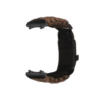 eses Paracord nylon outdoor remienok pre Xiaomi Amazfit T-Rex 3 - Hnedý