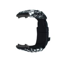 eses Paracord nylon outdoor remienok pre Xiaomi Amazfit T-Rex 3 - Čierno biely