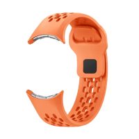 eses Silikónový dierkovaný remienok pre Google Pixel Watch 3, 45 mm - Oranžový