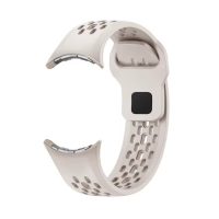 eses Silikónový dierkovaný remienok pre Google Pixel Watch 3, 45 mm - Béžový