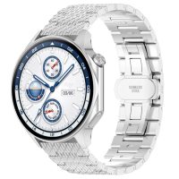 eses Kovový řemínek pre Garmin - Stříbrný, 22 mm