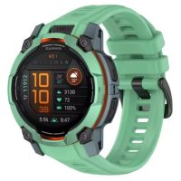 eses Silikónový remienok pre Garmin instinct 3 - Zelený, 26 mm
