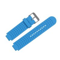 eses Silikónový remienok dierkovaný pre Garmin Forerunner 25 - Veľkosť S, modrý
