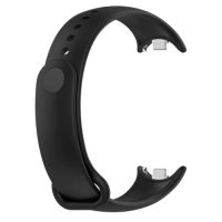eses Silikónový remienok pre Xiaomi Smart Band 8 a Smart Band 9 - Čierny