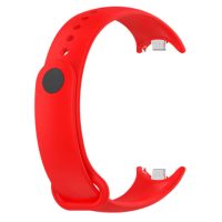 eses Silikónový remienok pre Xiaomi Smart Band 8 a Smart Band 9 - Červený