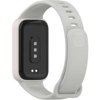 eses Silikónový remienok s rámčekom pre Xiaomi Smart Band 9 Active - Sivý