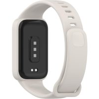 eses Silikónový remienok s rámčekom pre Xiaomi Smart Band 9 Active - Béžový