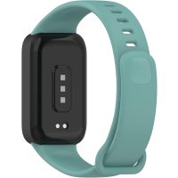 eses Silikónový remienok s rámčekom pre Xiaomi Smart Band 9 Active - Zelený