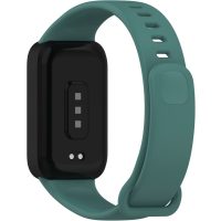 eses Silikónový remienok s rámčekom pre Xiaomi Smart Band 9 Active - Zelený
